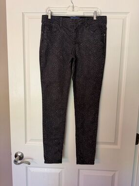 Democracy Black Speckled Skinny Jeans